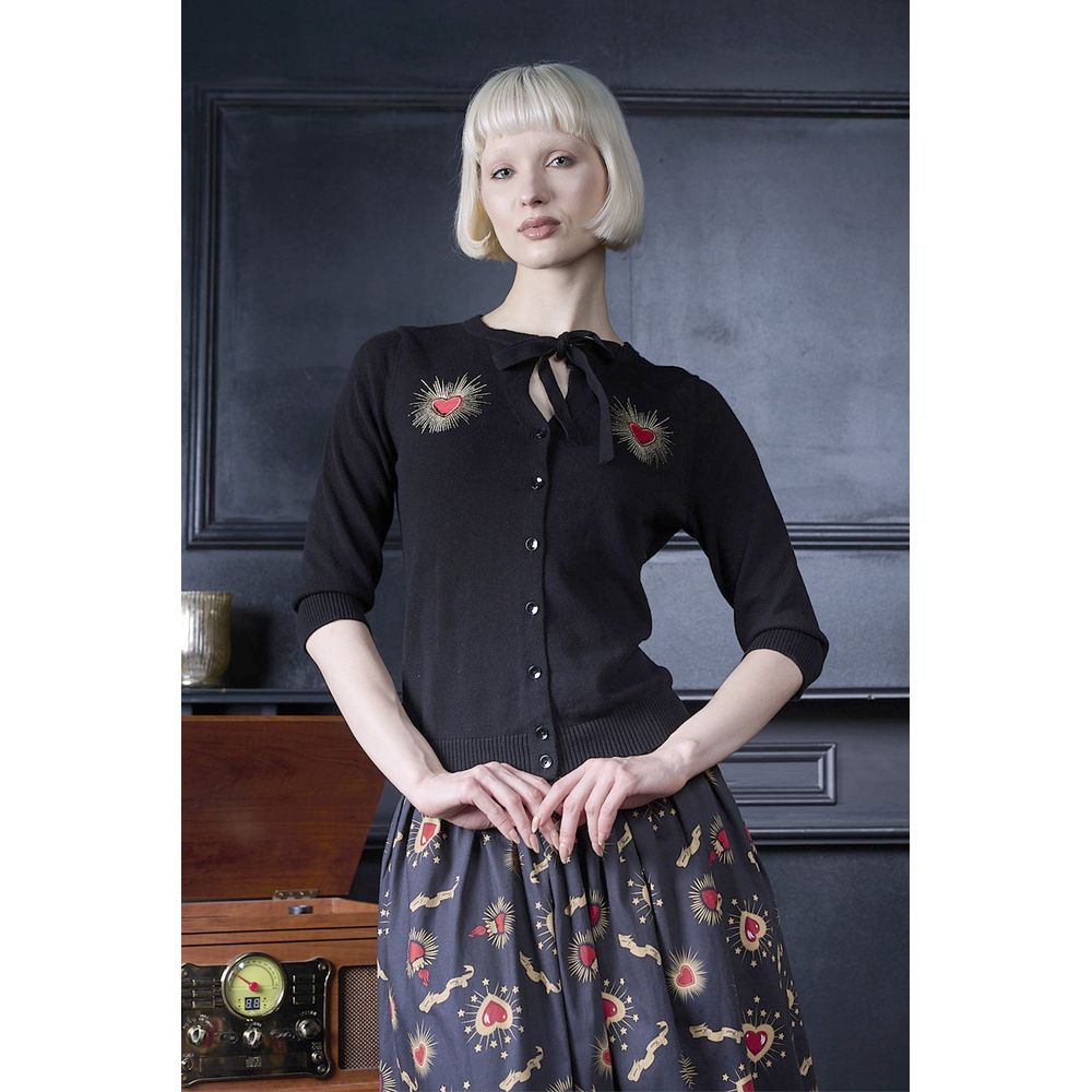 Banned - Mia True Love Cardigan - Black